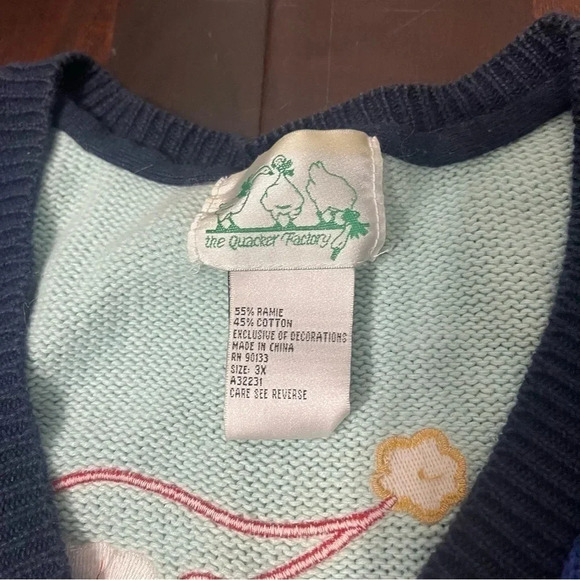 The Quacker Fatory Christmas Winter Cardigan Buttons Snowmen 3XL - Picture 3 of 10